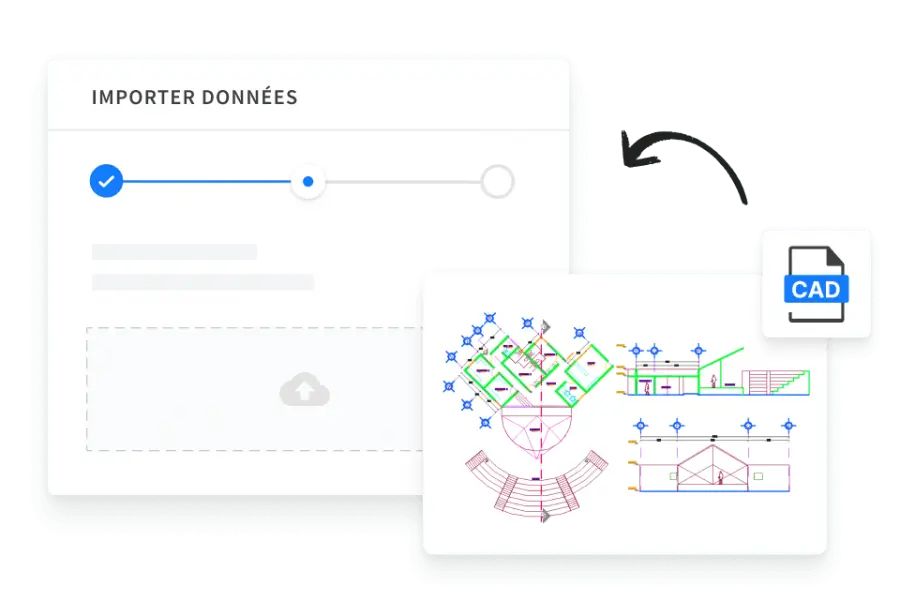 Importation de dessins CAO dans les projets