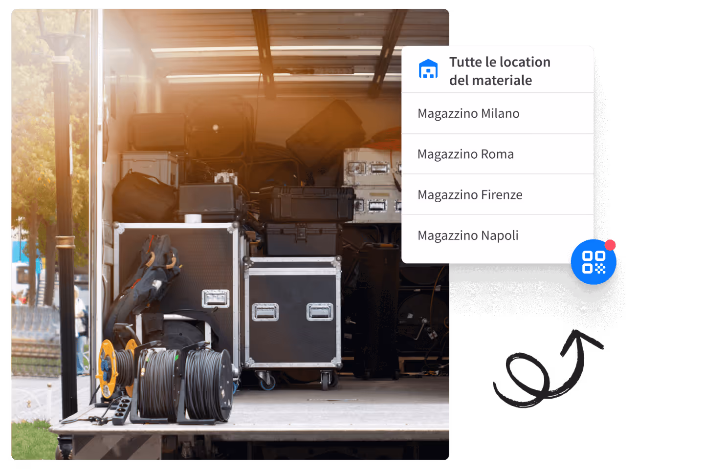 Multiple warehouse management software-IT