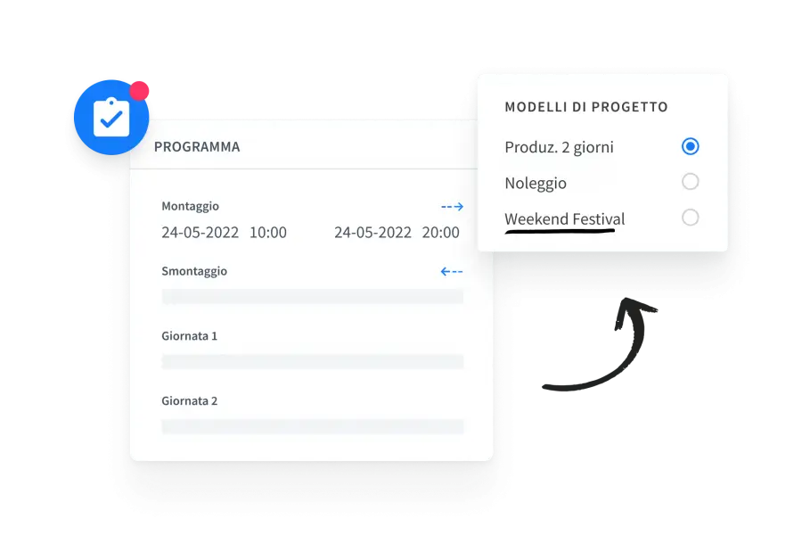Semplifica la pianificazione con i modelli