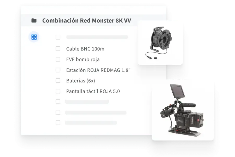 Camera kits and flypacks