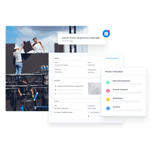 Rental business management software for the AV & Event industry