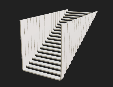 HexaSpiral Staircase by configurator.tech 