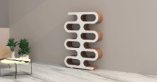 Modern Wave Bookshelf by configurator.tech