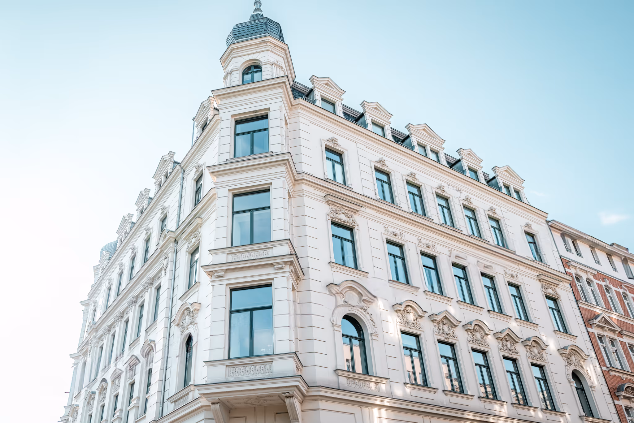 Sanierung der Fassade eines Wiener Altbaus