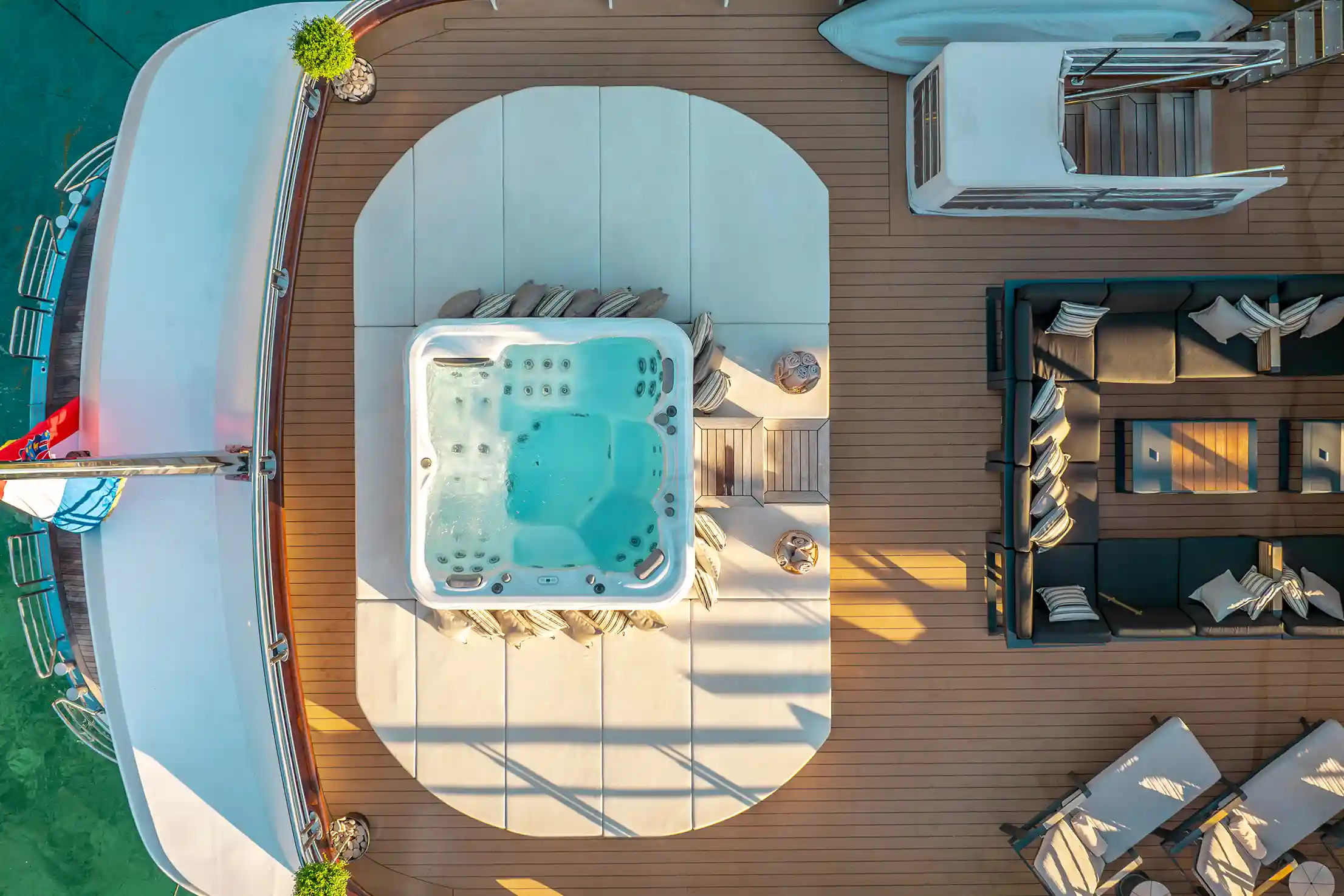 yacht Freedom piscine