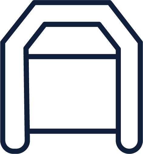 Plateforme gonflable