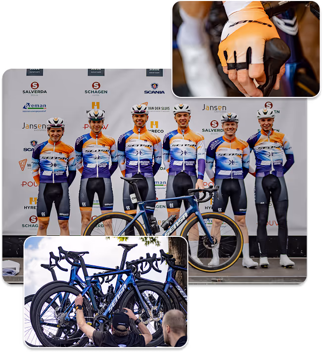 Sensa Kanjers voor Kanjers Cycling Team partners
