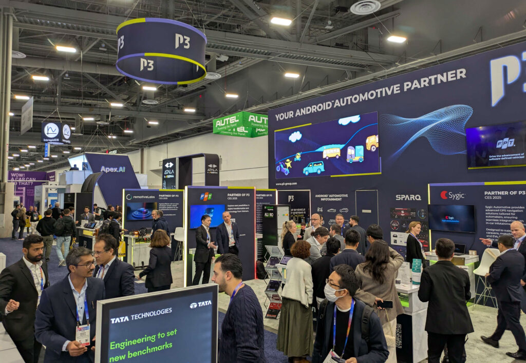 RemotiveLabs in the partner booth of P3 Android Automotive 