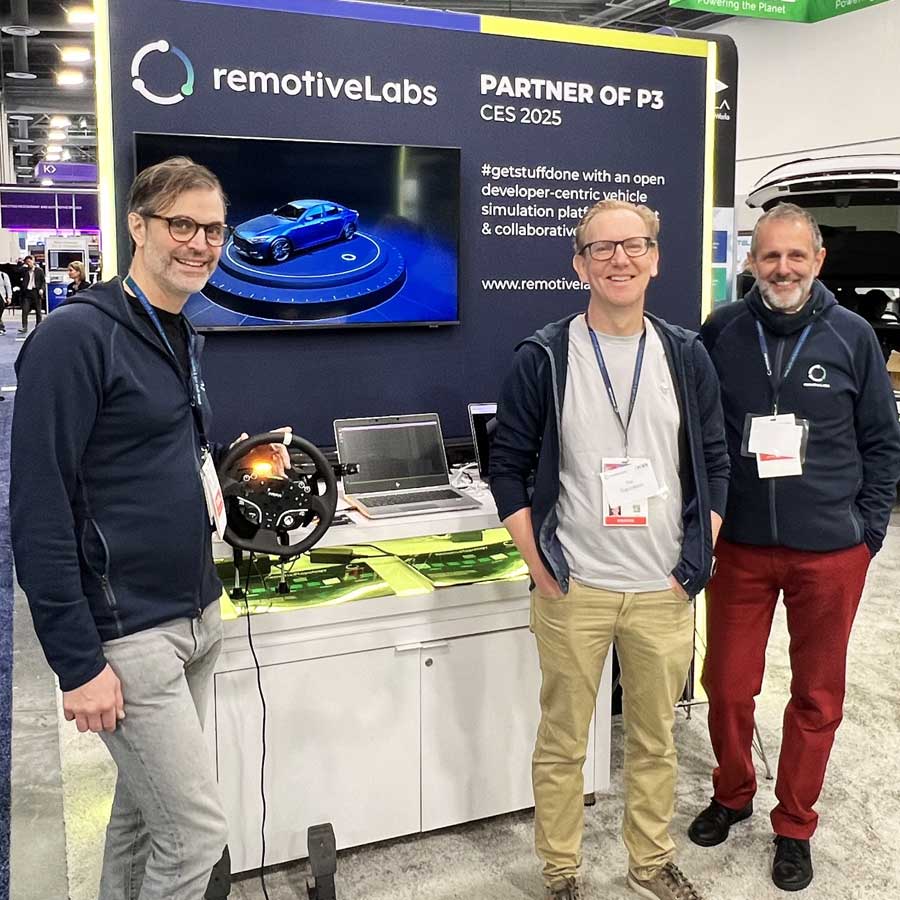 RemotiveLabs team at CES