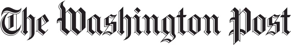 The Washington Post newspaper logo in elegant black typography