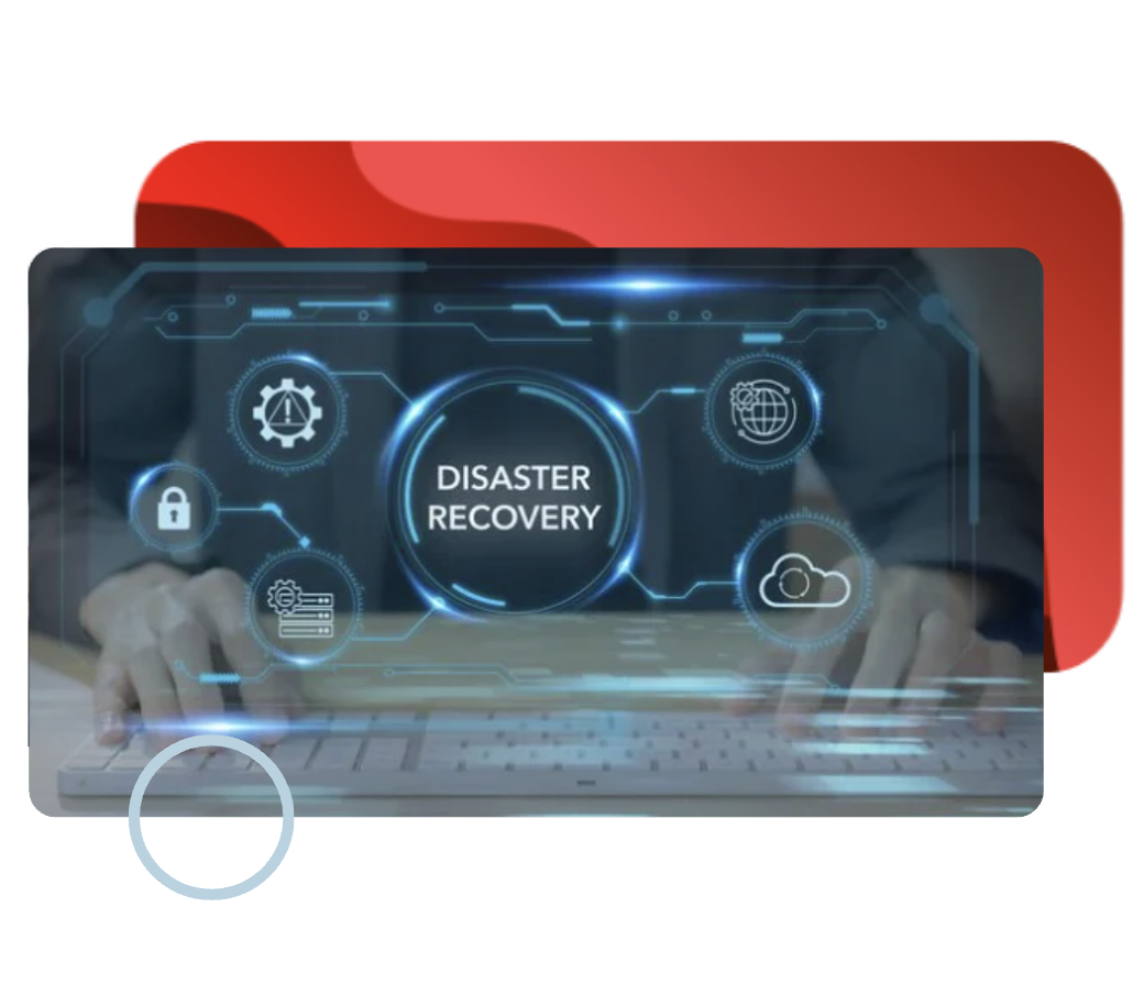Disaster recovery view covering various types of systems and data