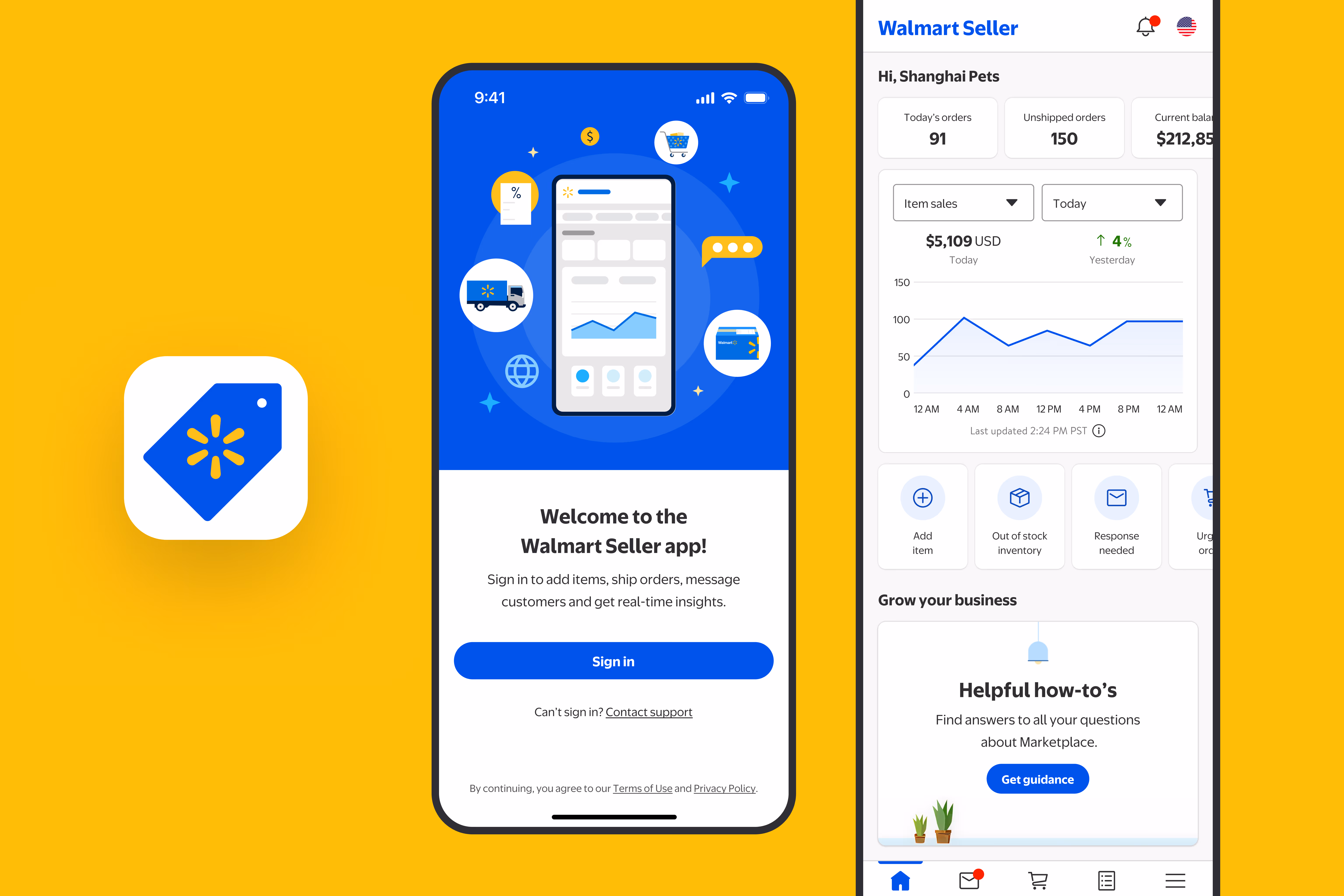 Walmart Marketplace: Building Systems and a 0→1 Seller App