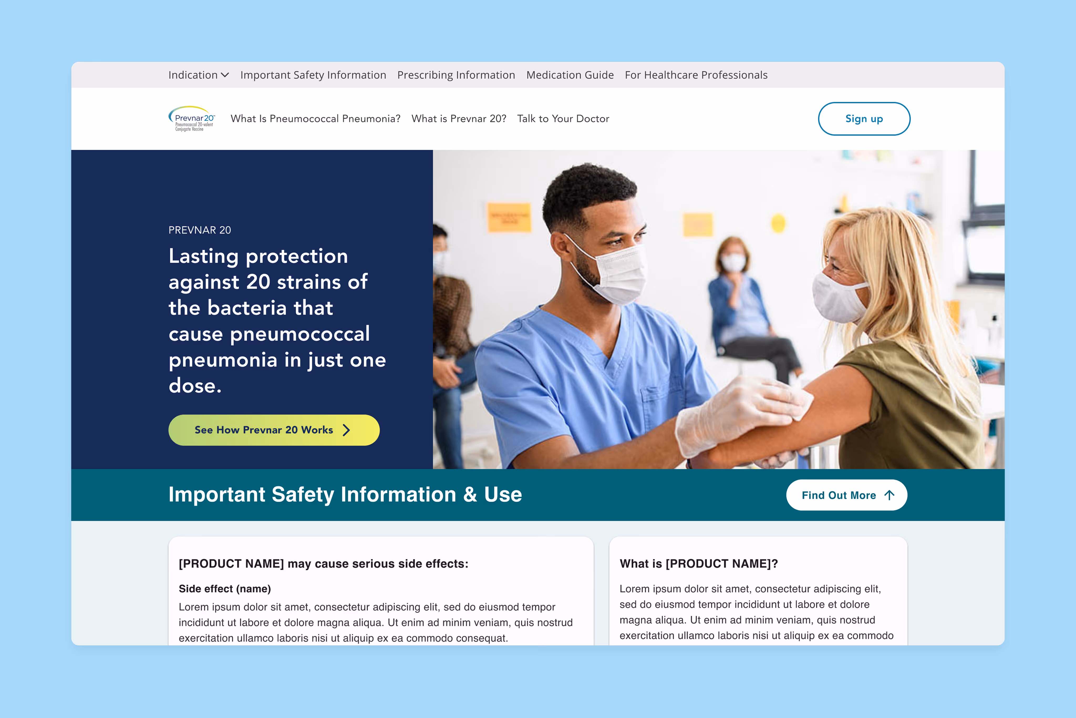 ISI redesign: Clear, Compliant UX