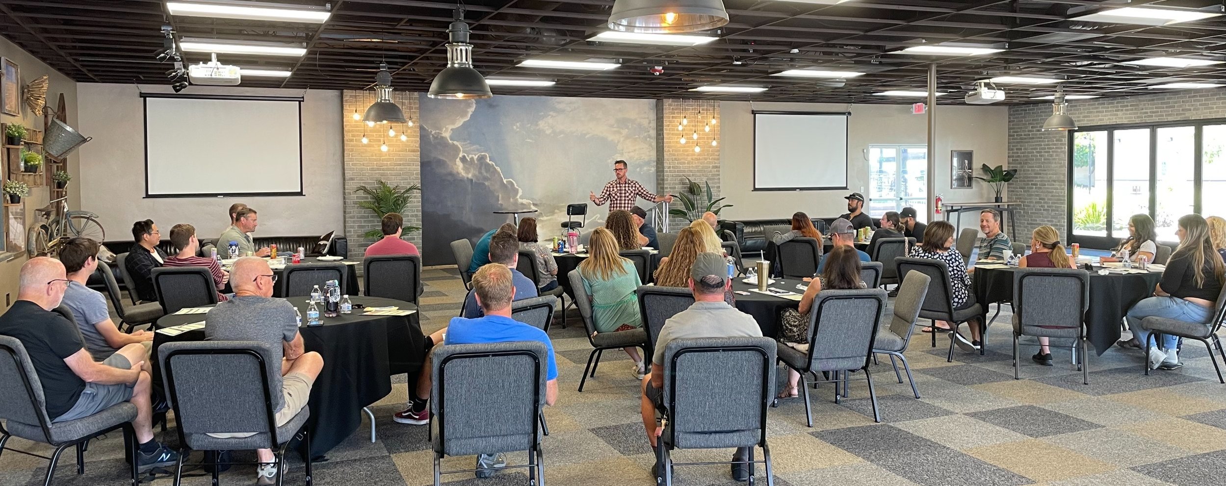 wil ryland teaching a group