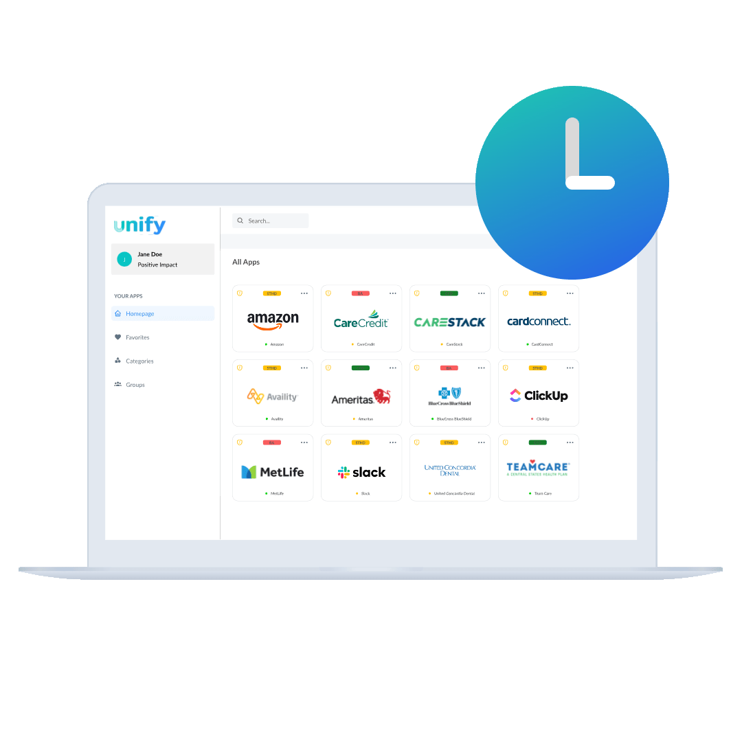 Unify saves you time.