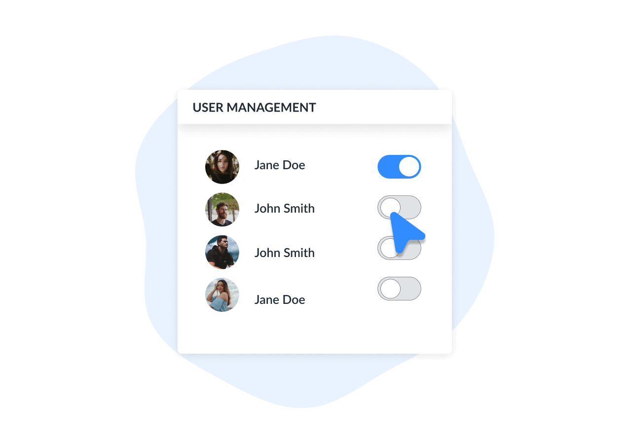 Stay in Control with User Management