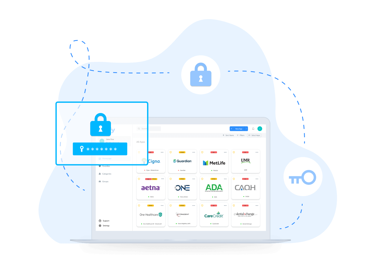 All Logins and Codes in one place