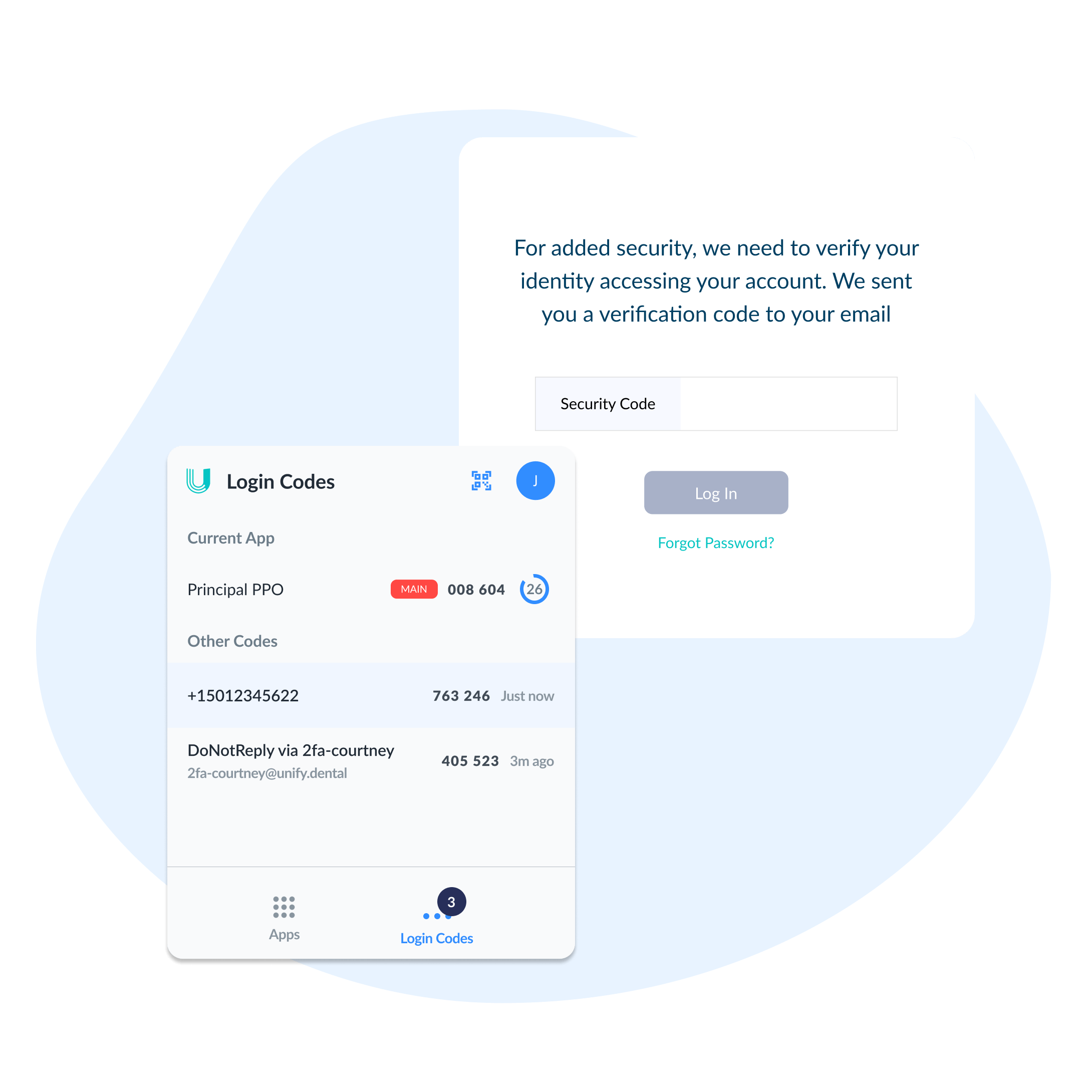 Login Codes - Security