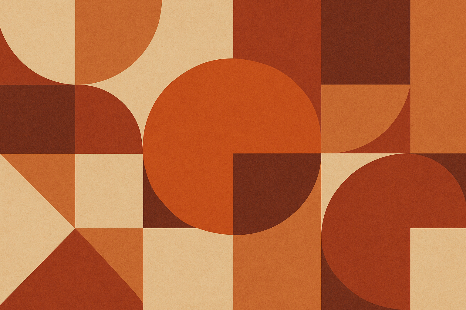 Abstract warm geometric pattern