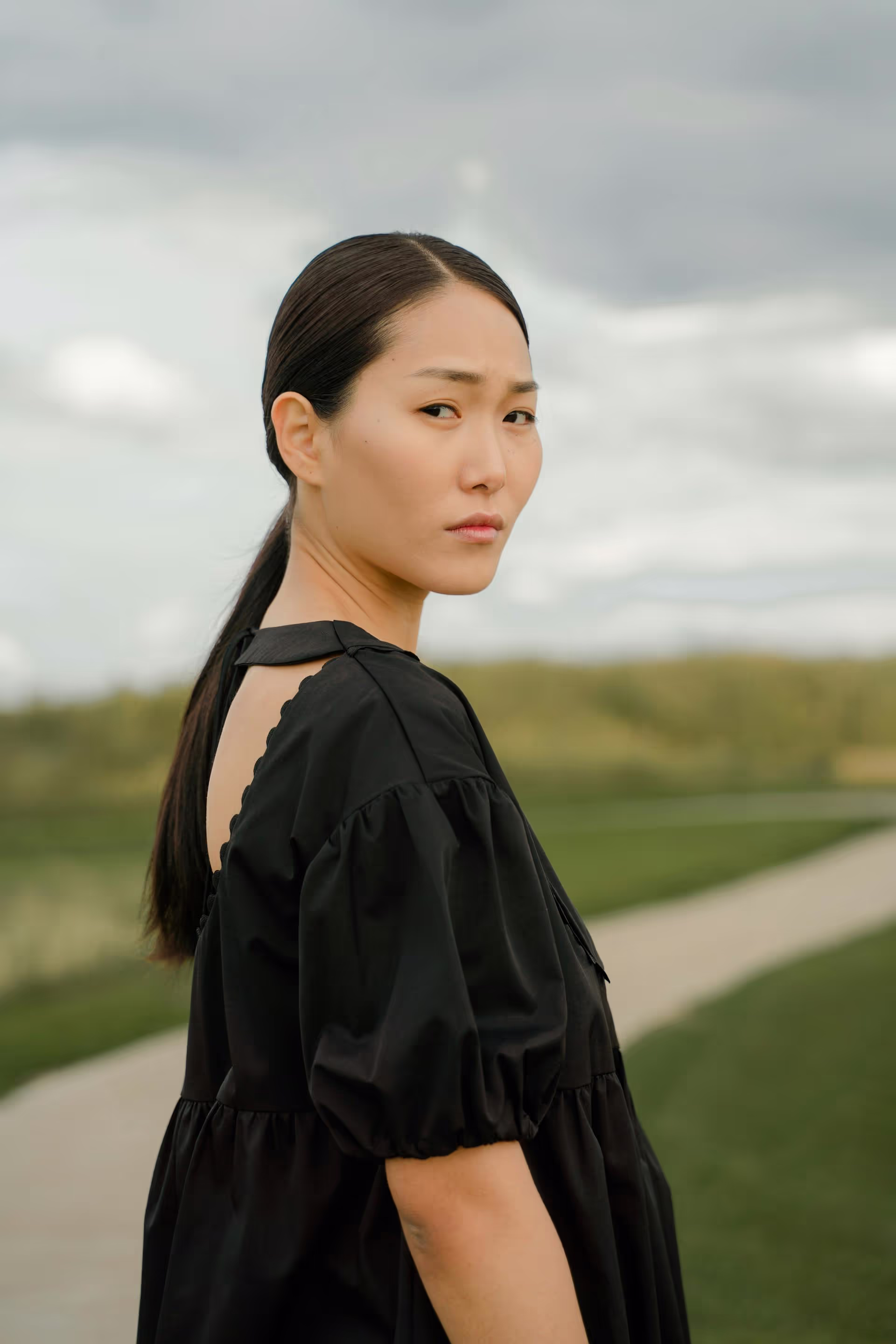 Woman with Dress