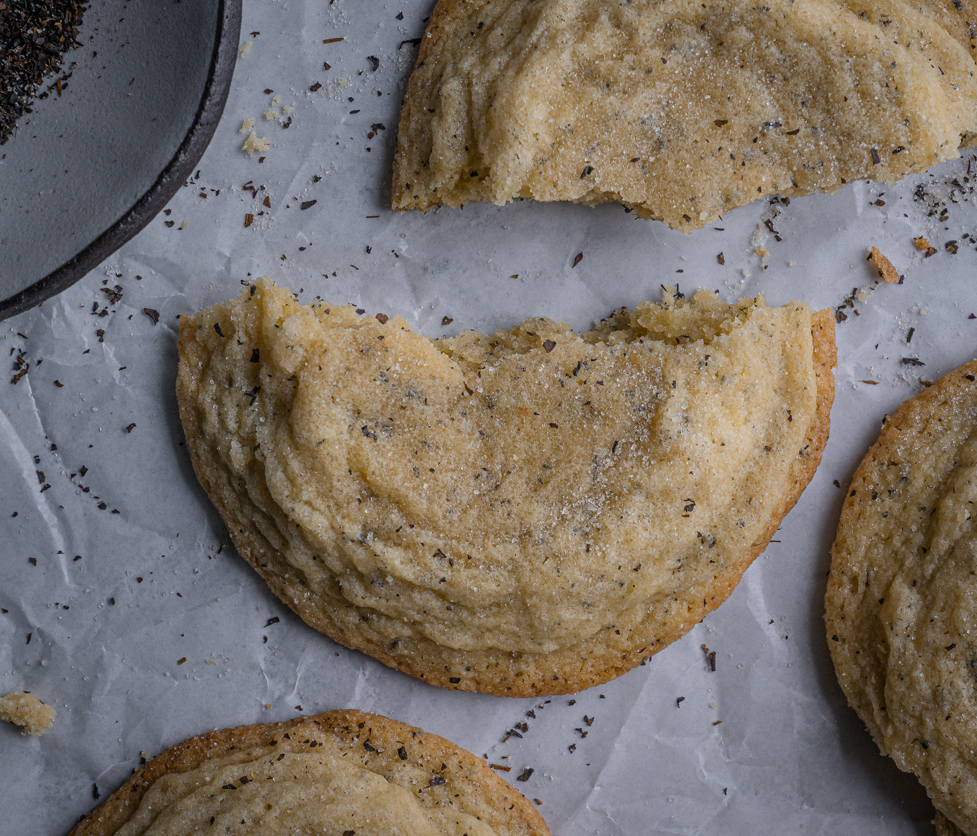 Chewy Earl Grey Sugar Cookies – London Fog-Inspired Treat