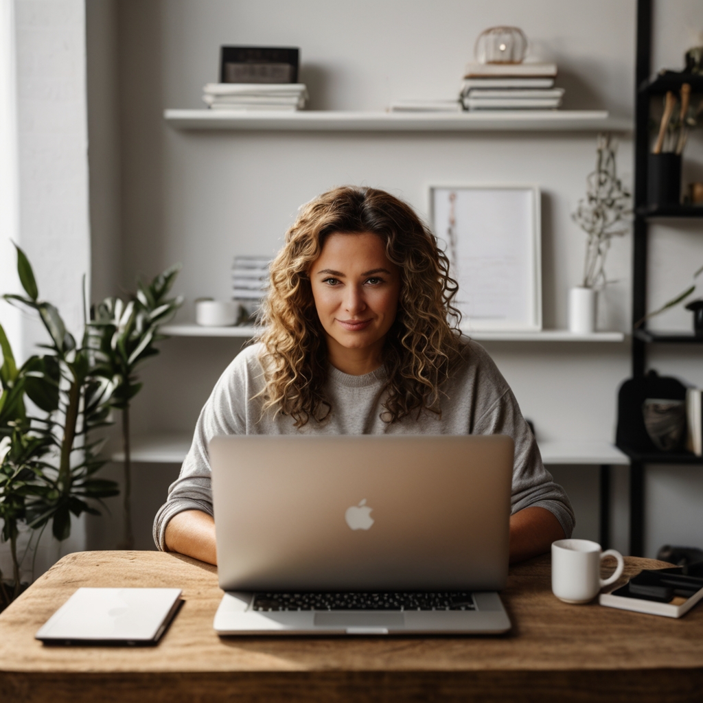 Business owner reviewing technology infrastructure planning documents