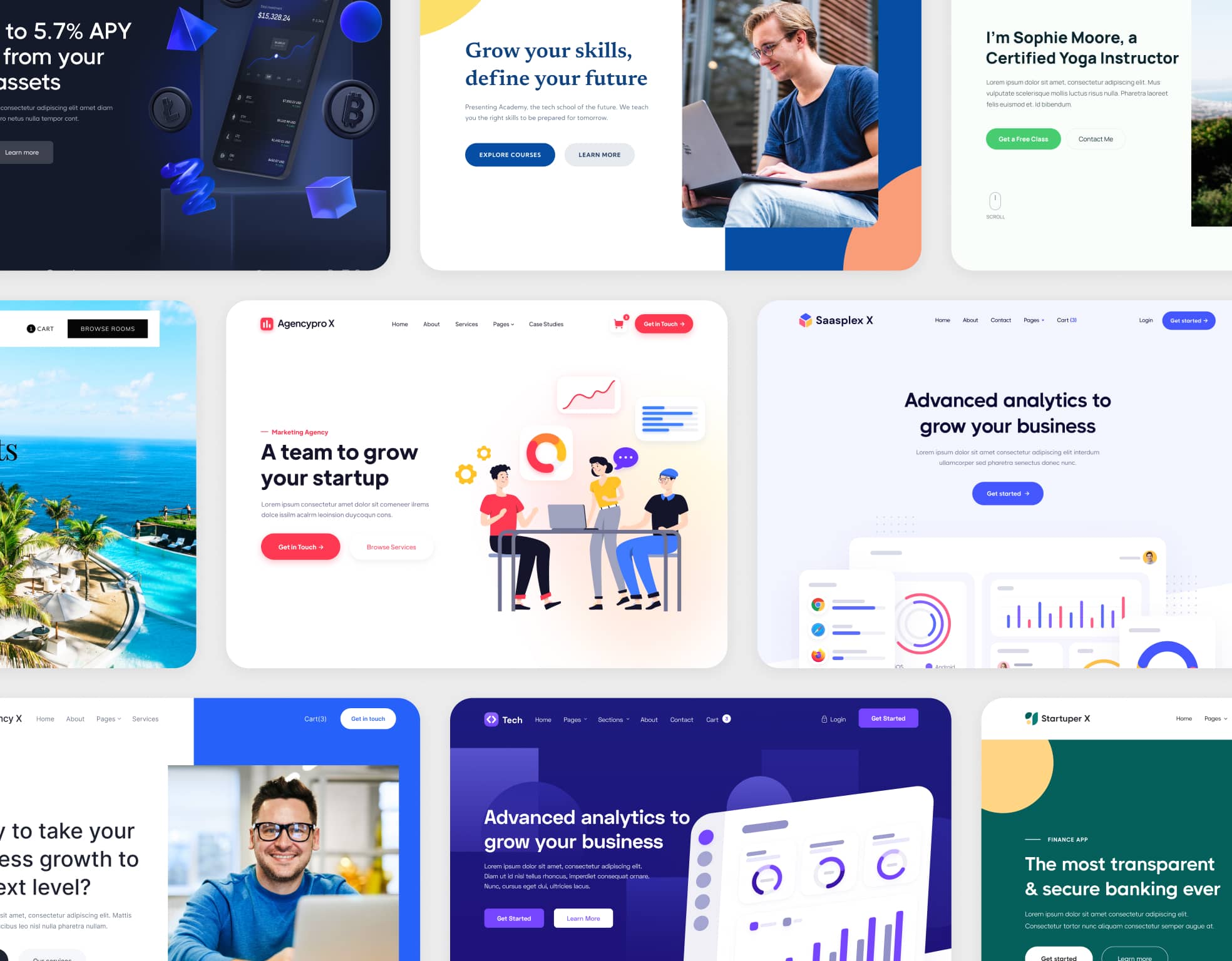 Techbot X - Brix Templates - AI App Webflow Template