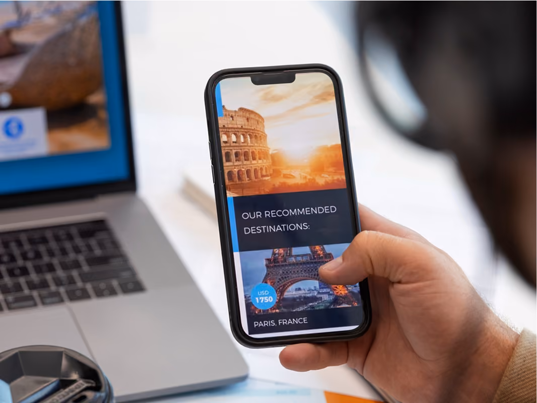 Travel mobile app development