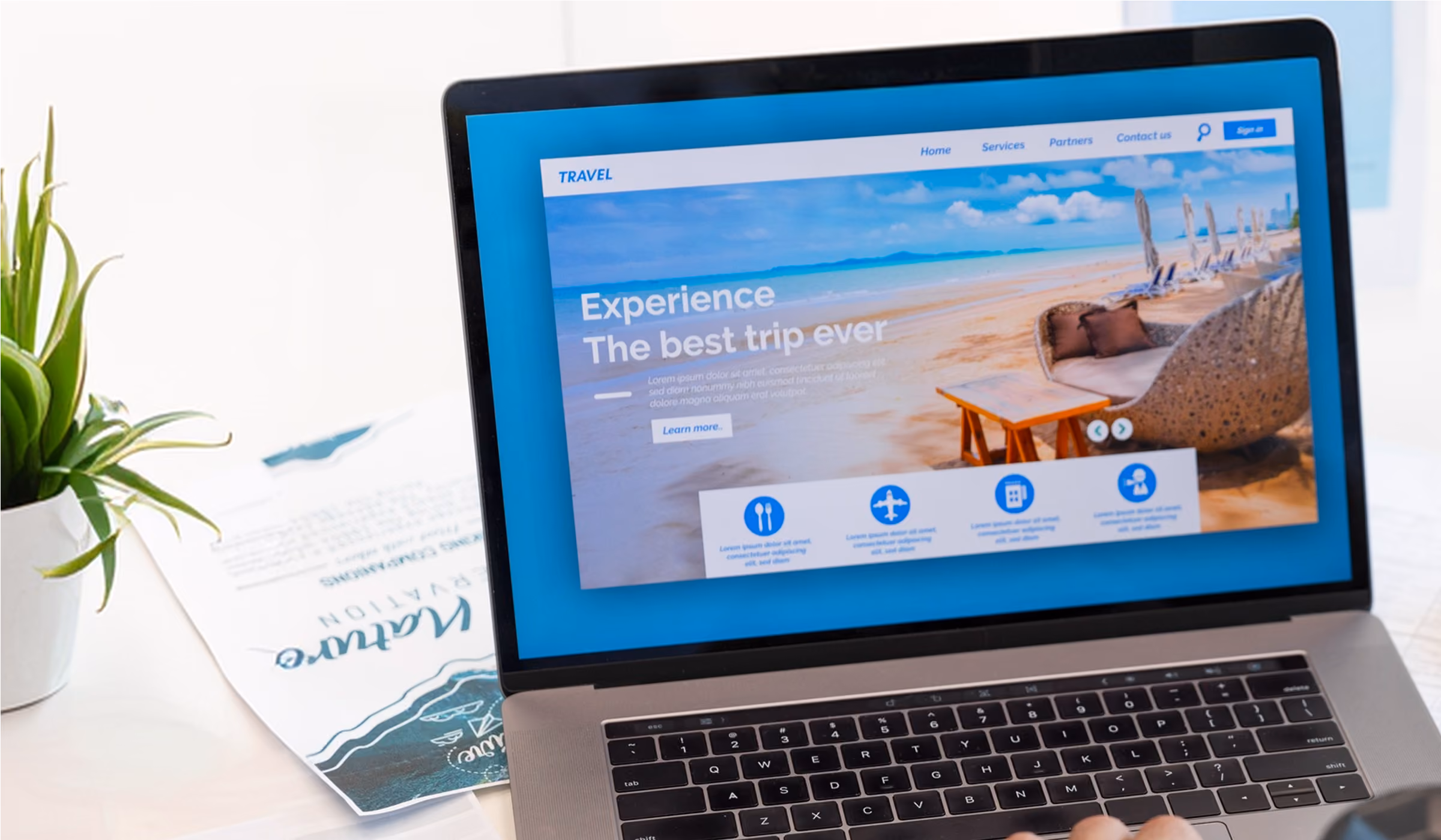 Online travel agency software development