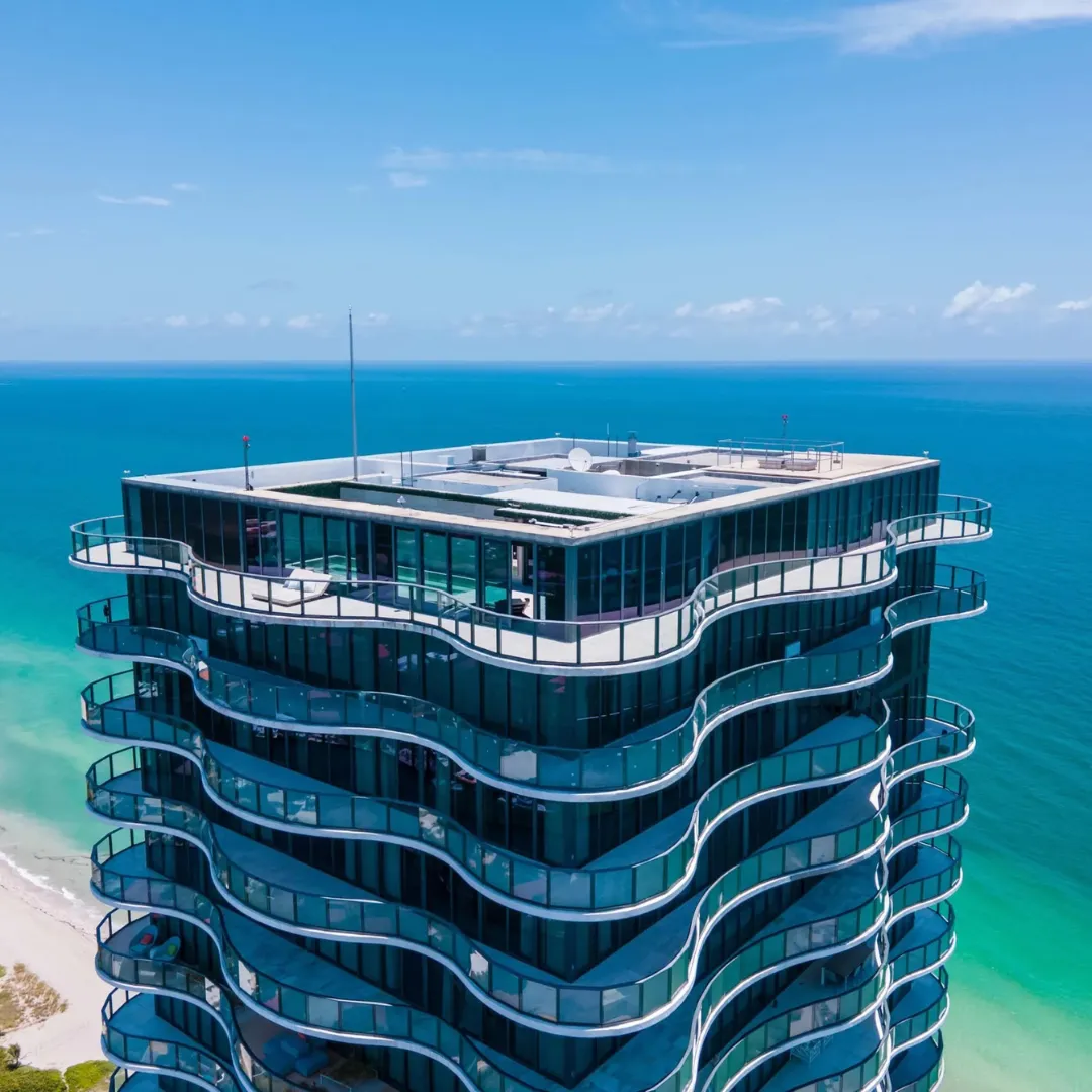 Regalia Miami — ultra-luxury oceanfront tower with flowing, sculptural architecture
