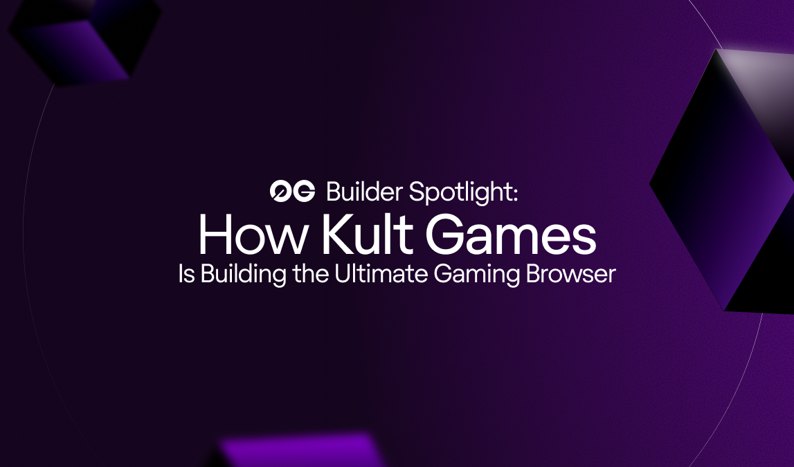 0G Builder Spotlight: How Kult Games Is Building the Ultimate Gaming Browser
