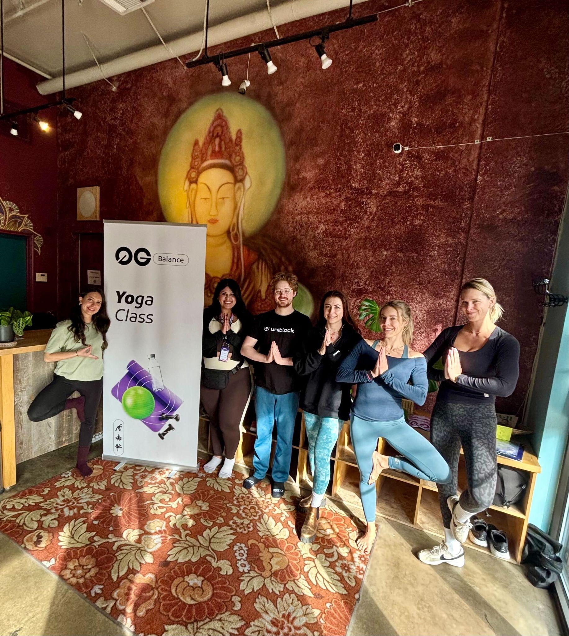 Yoga and Vibe session