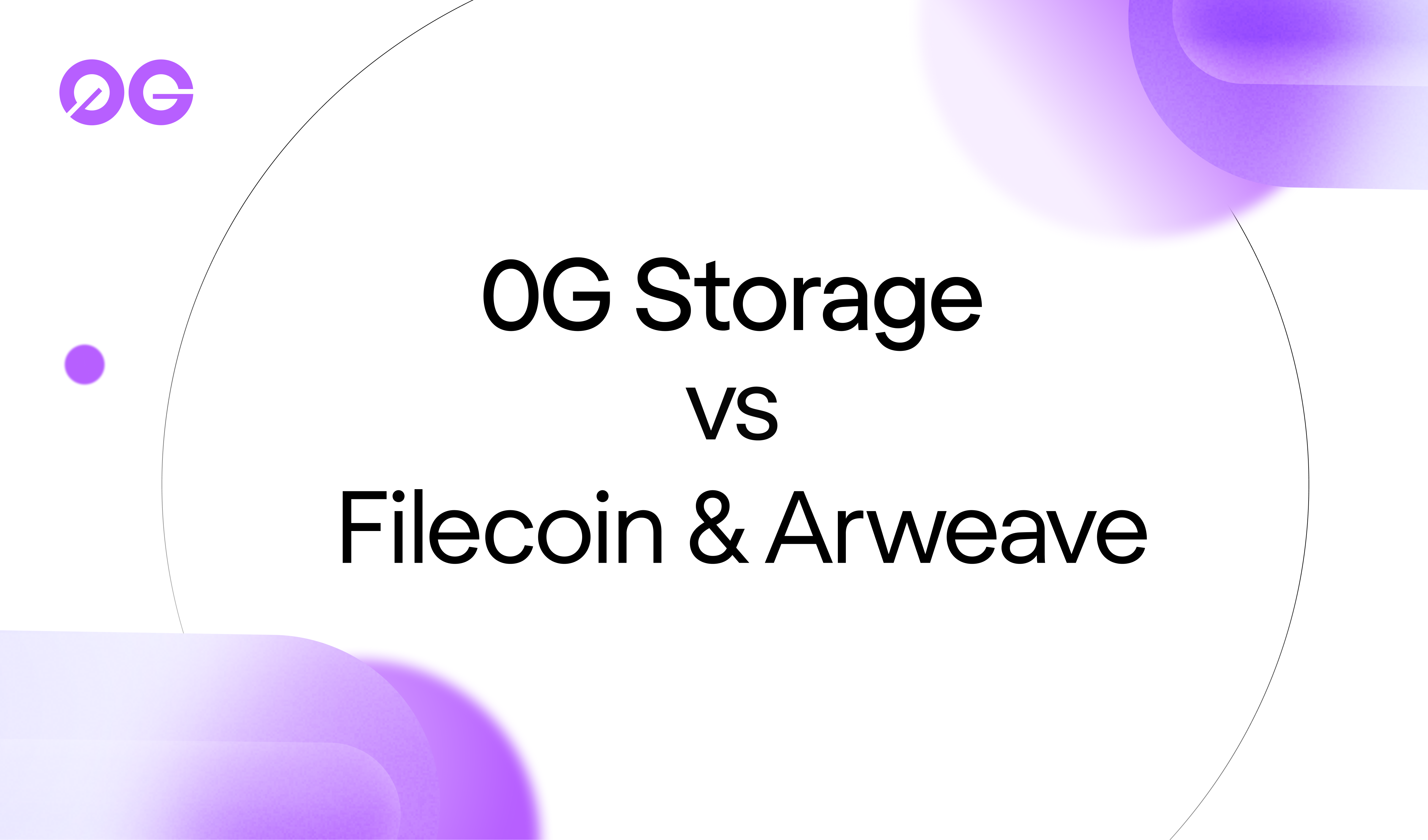 Decentralized Storage for AI: How 0G Compares to Filecoin and Arweave
