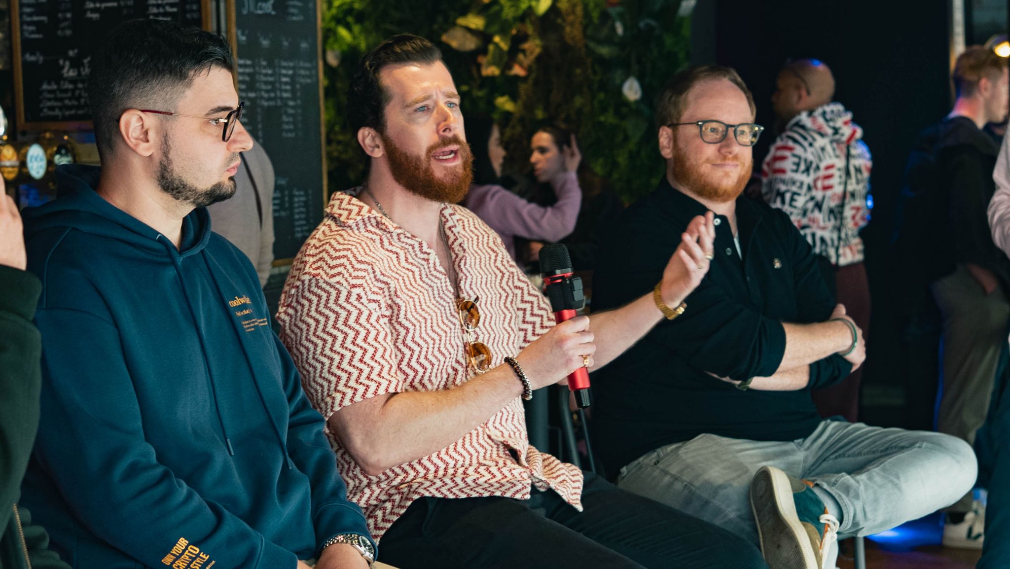 Michael Dressler on the Hardened Security in an AI-Driven World panel at Cote d'Azur Villa