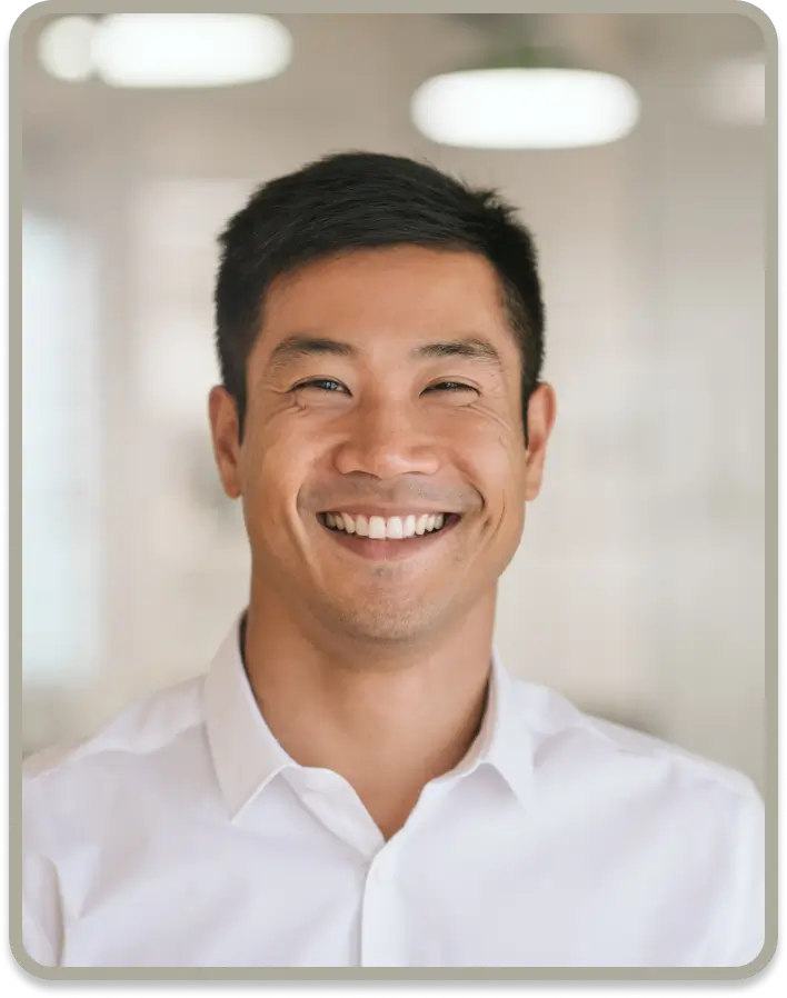 Happy man