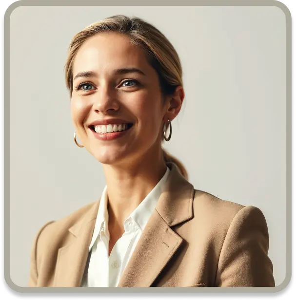 Smiling woman