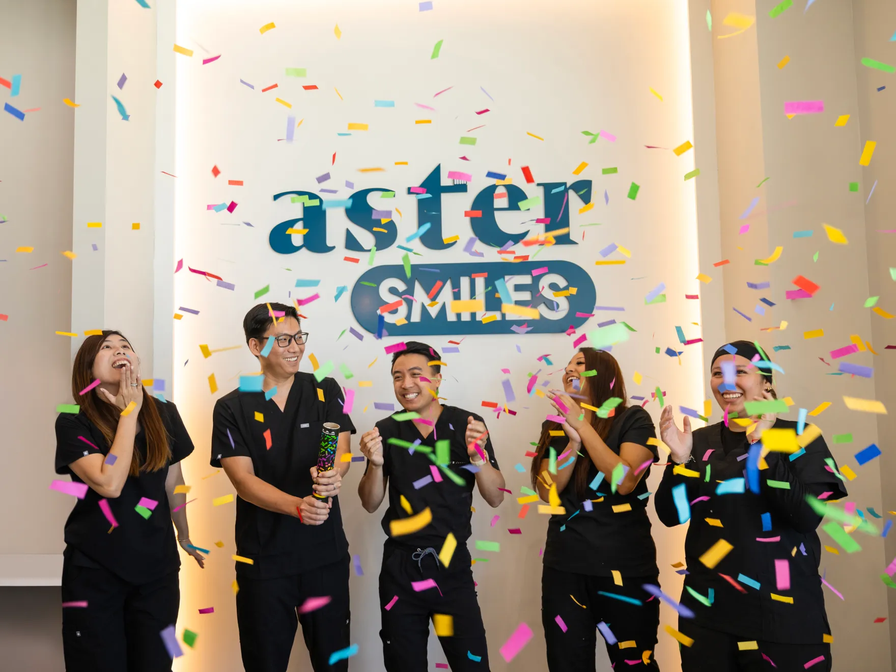 Aster Smiles' team