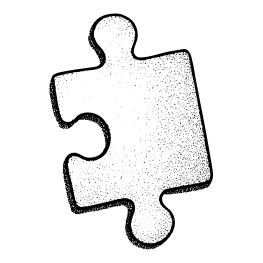 An illustration of a puzzle piece