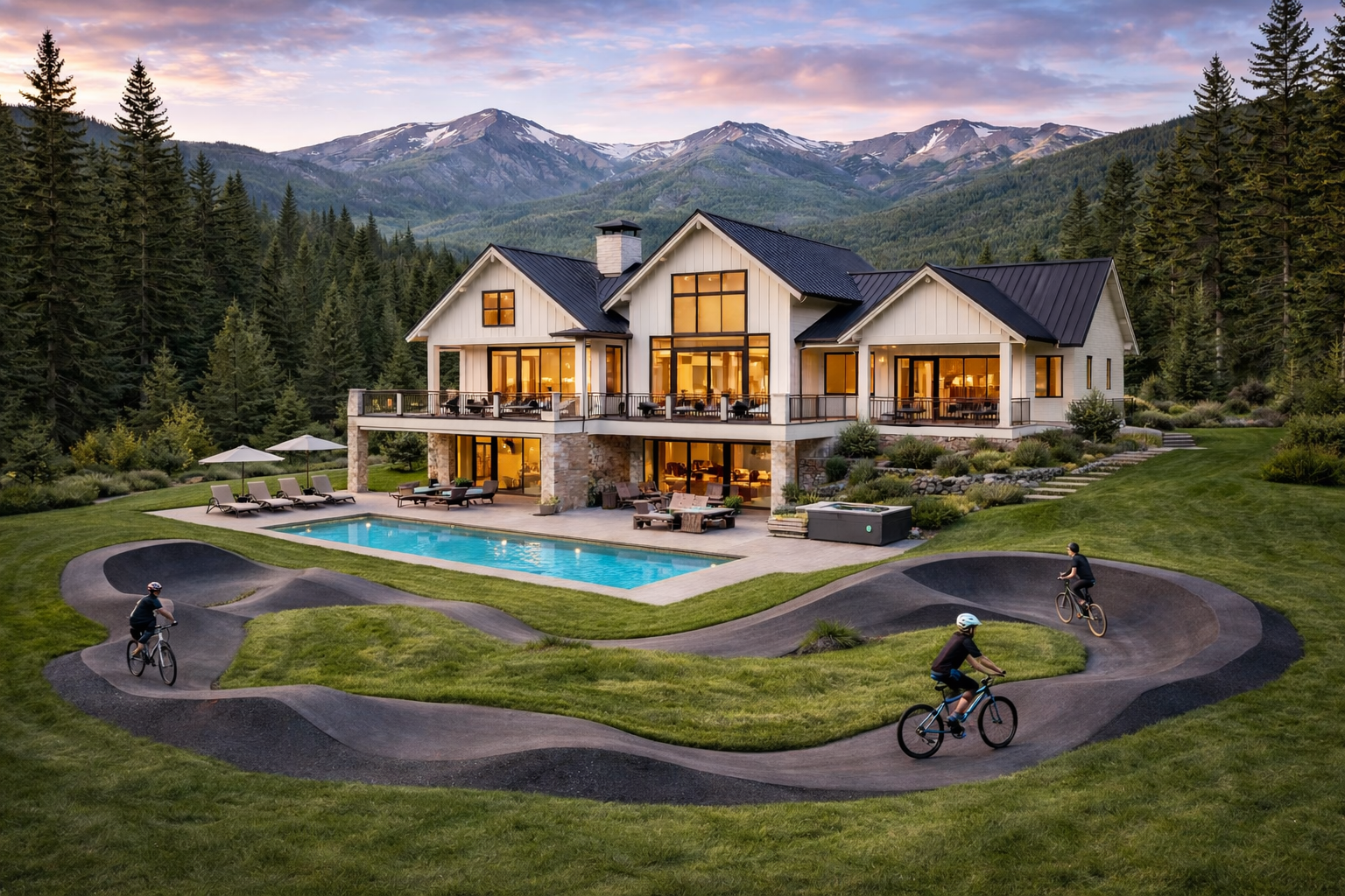 Mtn Spec custom build — architectural drawing