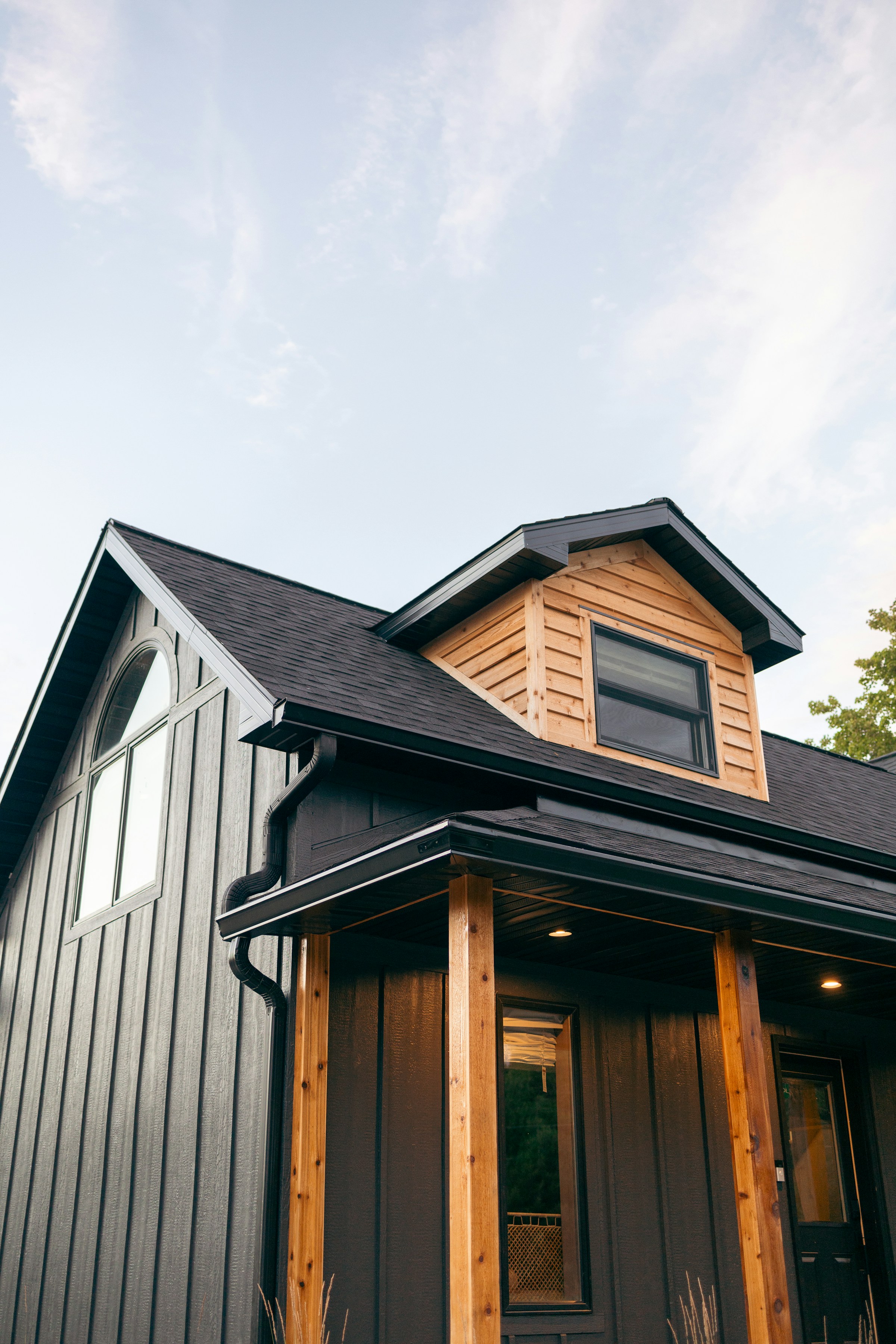 Mountain home exterior in Northern Utah