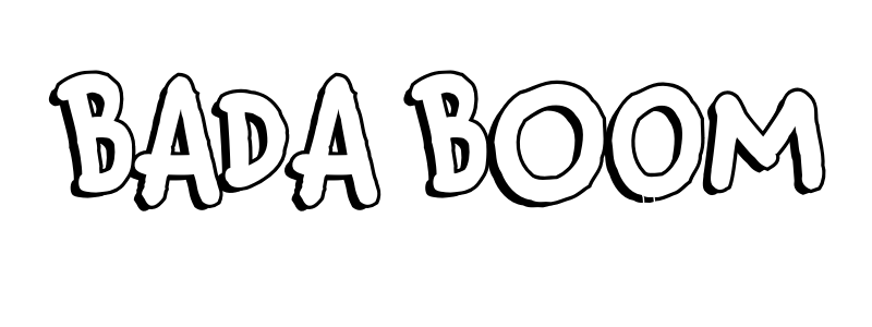 Bada Boom Logo white