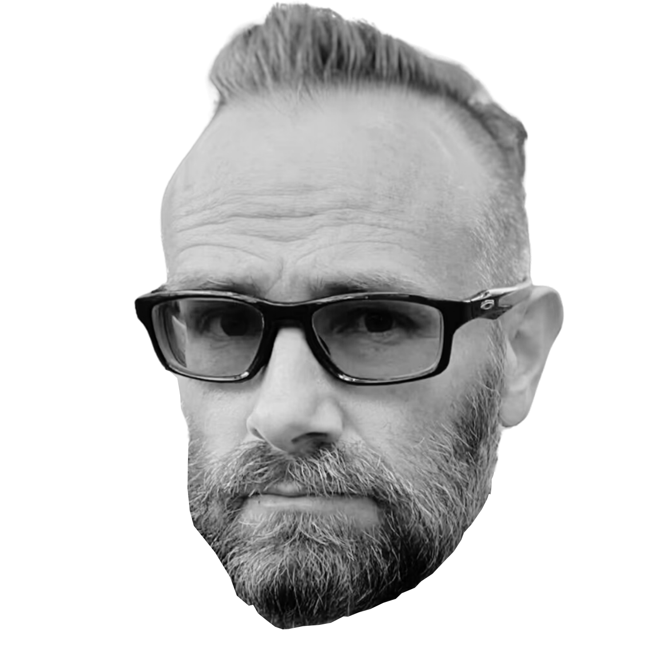 A headshot of Patrick Prater