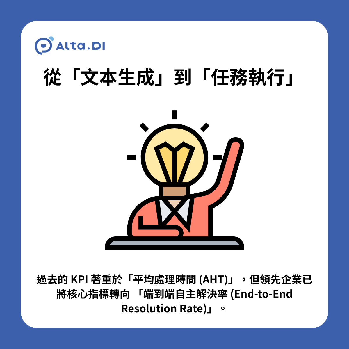 2026 年的企業客服中心（Contact Center）已跨越了單純的「生成式 AI 對話」階段。根據預測，全球客服中心 AI 市場正以 27% 的年複合成長率 (CAGR) 擴張 [1]。推動這波成長的底層驅動力，是 AI 從「Copilot（輔助文本生成）」正式演進為「Autonomous Agent（自主任務執行）」。