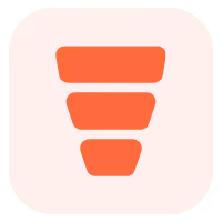 Magnet Minds Agency funnel optimization and CRO icon showcasing a funnel.