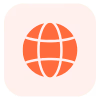 Magnet Minds Agency website design and development icon showcasing a globe.