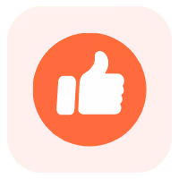 Magnet Minds Agency social media management icon showcasing a thumbs up.