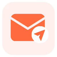 Magnet Minds Agency targeted email campaign icon with envelope and arrow.