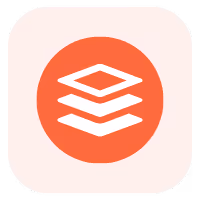 Magnet Minds Agency layered marketing strategy icon with stacked sheets.