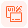 UI and UX design icon for website optimization and CRO