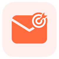 Email marketing and automation icon for newsletters and workflows